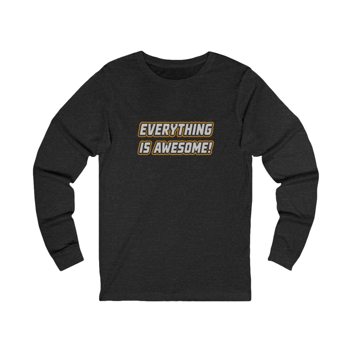Everything is Awesome! — The LEGO Movie-Inspired Retro Long Sleeve (Dark)