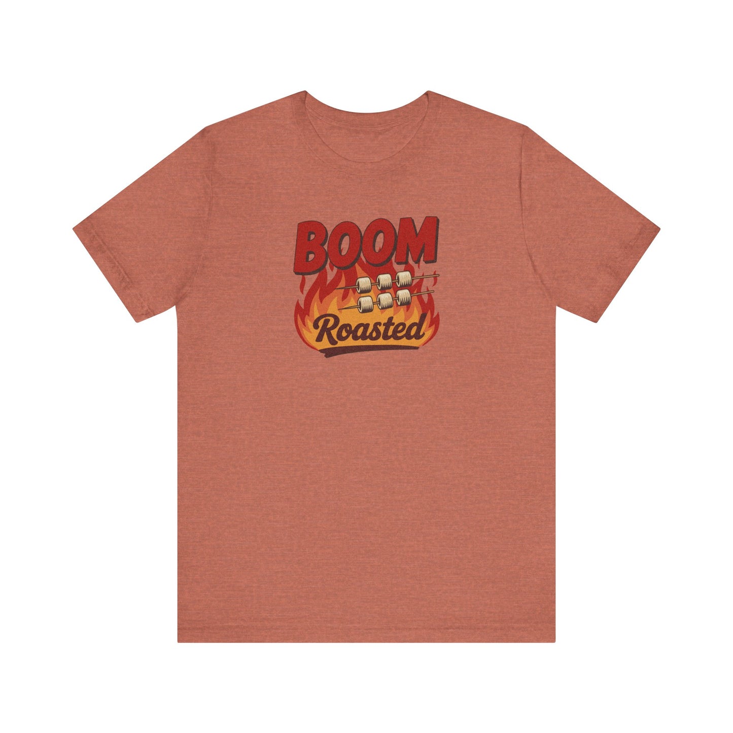 Boom, Roasted — Michael Scott Retro Tee (Light)
