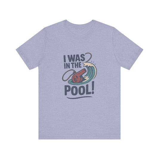 I Was in the Pool! — George Costanza Shrinkage Retro Tee (Light)