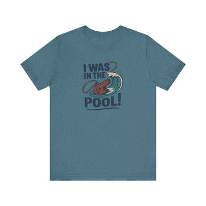 I Was in the Pool! — George Costanza Shrinkage Retro Tee (Light)