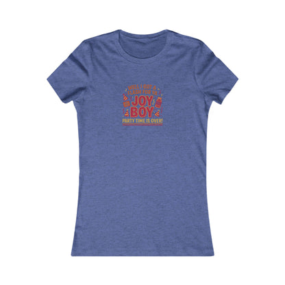 Joy Boy — Seinfeld Library Investigator Women's Tee (Dark)