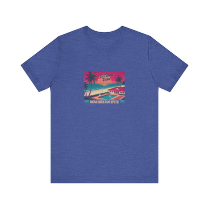 Del Boca Vista (Move Here For Spite!) — Seinfeld Retro Tee (Dark)