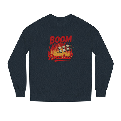 Boom, Roasted — Michael Scott Retro Sweatshirt (Dark)