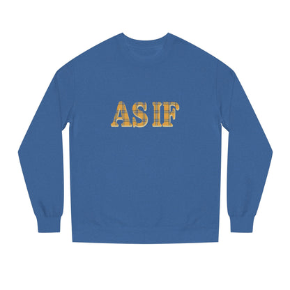 As If — Clueless Cher Horowitz Retro Sweatshirt (Dark)