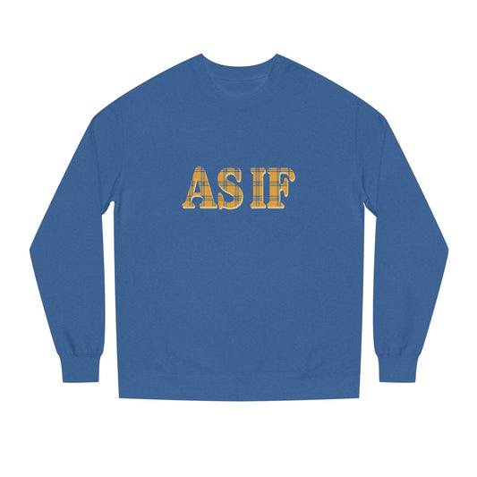 As If — Clueless Cher Horowitz Retro Sweatshirt (Dark)