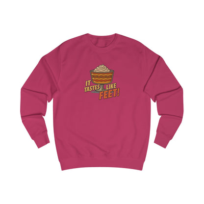 It Tastes Like Feet! — Thanksgiving Trifle Retro Sweatshirt (Light)