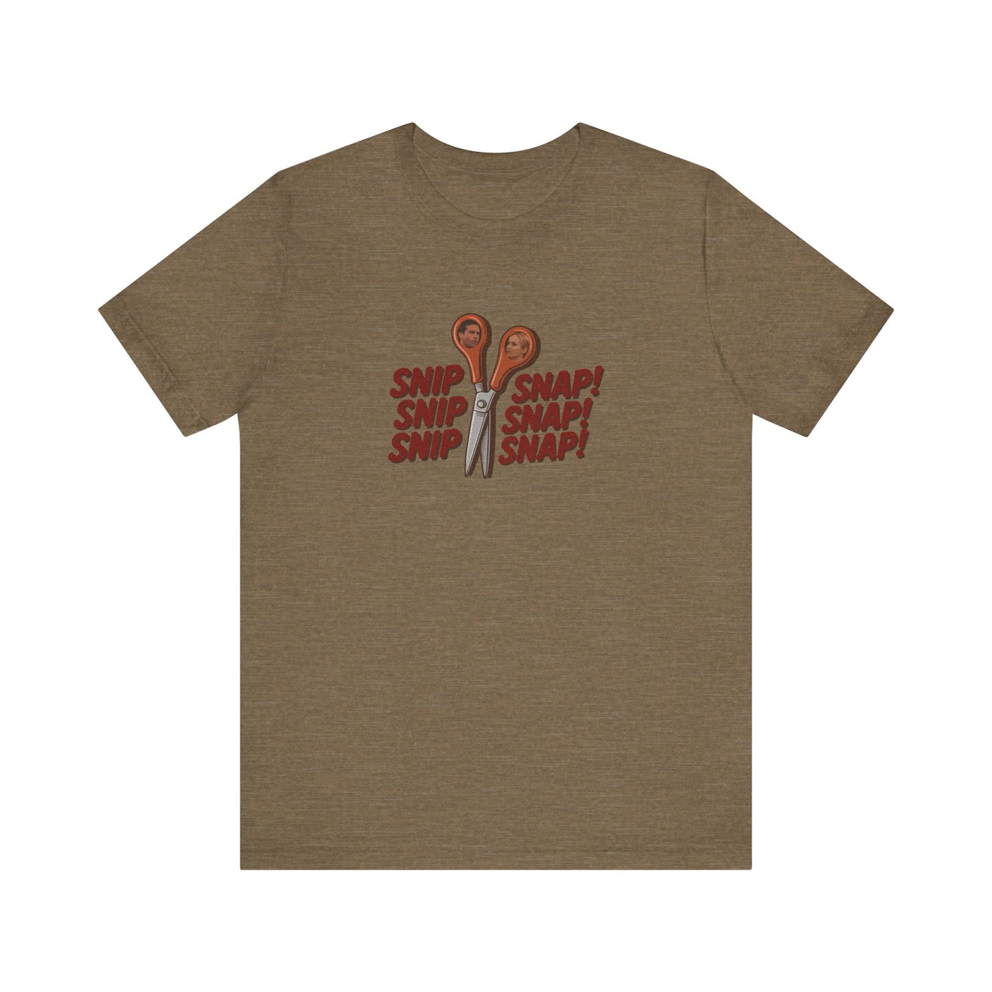 Snip Snap! — Michael Scott Vasectomy Retro Tee (Light)