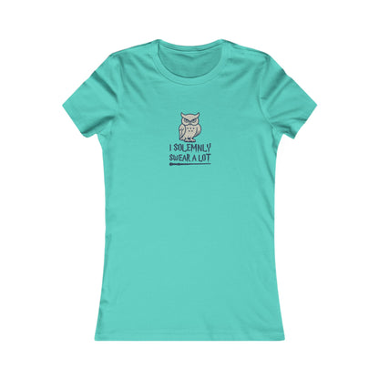 I Solemnly Swear a Lot — Harry Potter Women's Tee (Light)