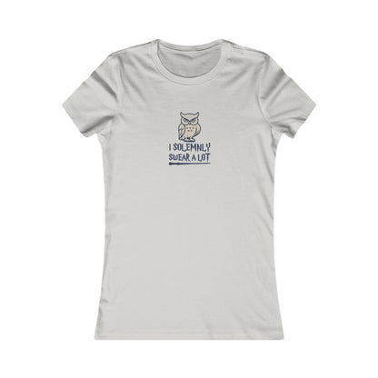 I Solemnly Swear a Lot — Harry Potter Women's Tee (Light)