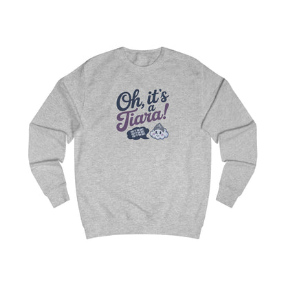 Oh, It’s a Tiara! (Put It On Me!) — Amy Farrah Fowler Retro Sweatshirt (Light)