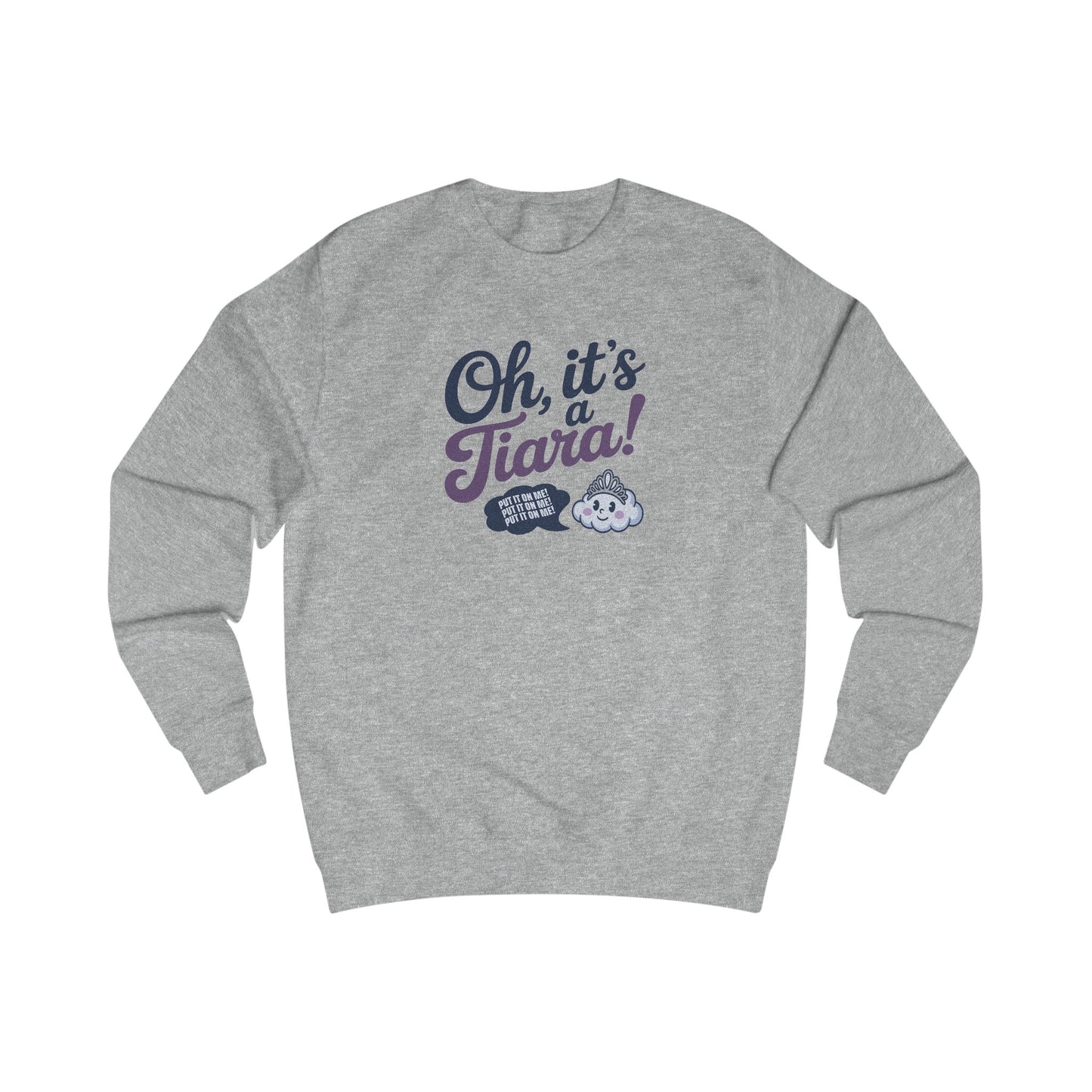 Oh, It’s a Tiara! (Put It On Me!) — Amy Farrah Fowler Retro Sweatshirt (Light)
