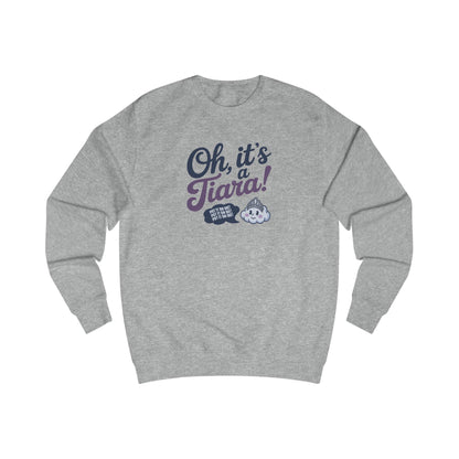 Oh, It’s a Tiara! (Put It On Me!) — Amy Farrah Fowler Retro Sweatshirt (Light)