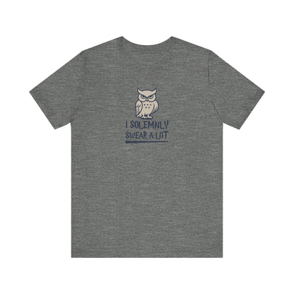 I Solemnly Swear a Lot — Harry Potter Retro Tee (Light)