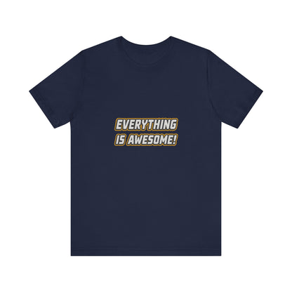 Everything is Awesome! — The LEGO Movie-Inspired Retro Tee (Dark)