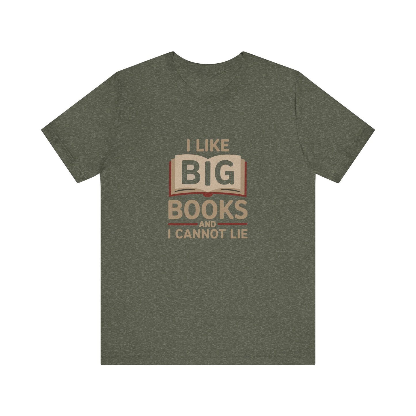 I Like Big Books and I Cannot Lie — Bibliophile Retro Tee (Dark)