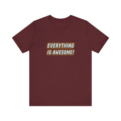 Everything is Awesome! — The LEGO Movie-Inspired Retro Tee (Dark)