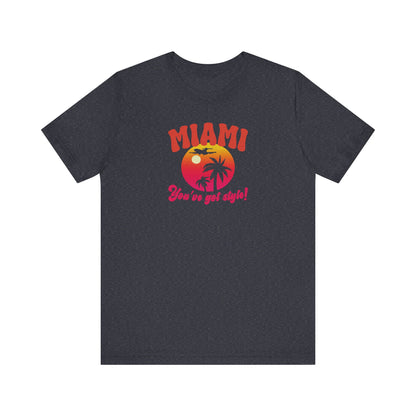 Miami, You've Got Style! — Golden Girls Retro Tee (Dark)