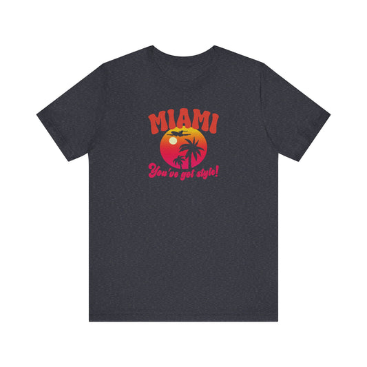 Miami, You've Got Style! — Golden Girls Retro Tee (Dark)