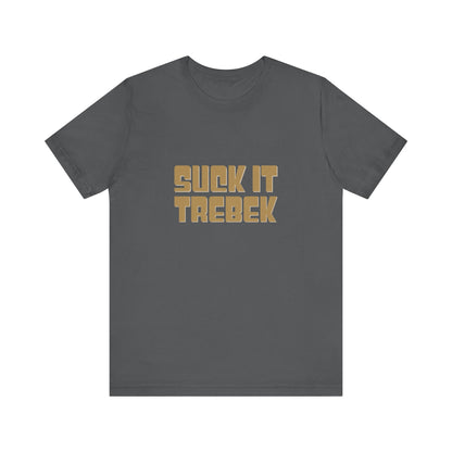 Suck It Trebek — SNL Celebrity Jeopardy Sketch Retro Tee (Dark)