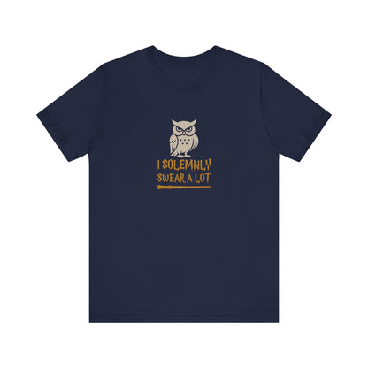 I Solemnly Swear a Lot — Harry Potter Retro Tee (Dark)