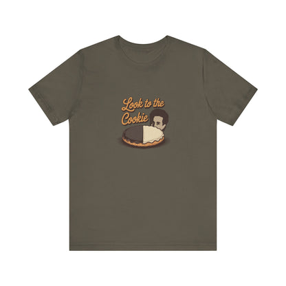 Look to the (Black-and-White) Cookie — Seinfeld Retro Tee (Dark)