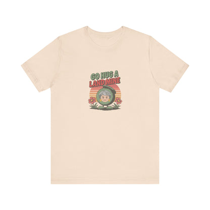 Go Hug a Land Mine — Dorothy Zbornak Retro Tee (Light)