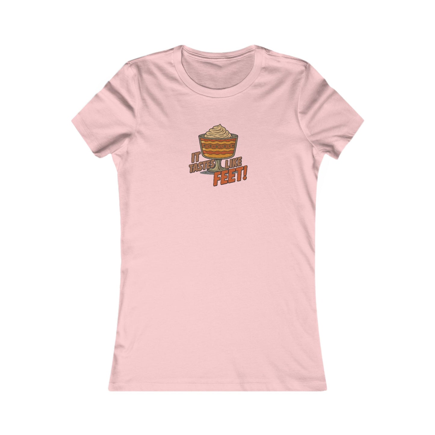 It Tastes Like Feet! — Thanksgiving Trifle Retro Women's Tee (Light)