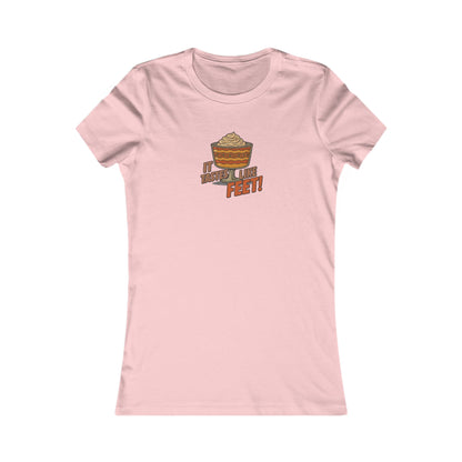 It Tastes Like Feet! — Thanksgiving Trifle Retro Women's Tee (Light)