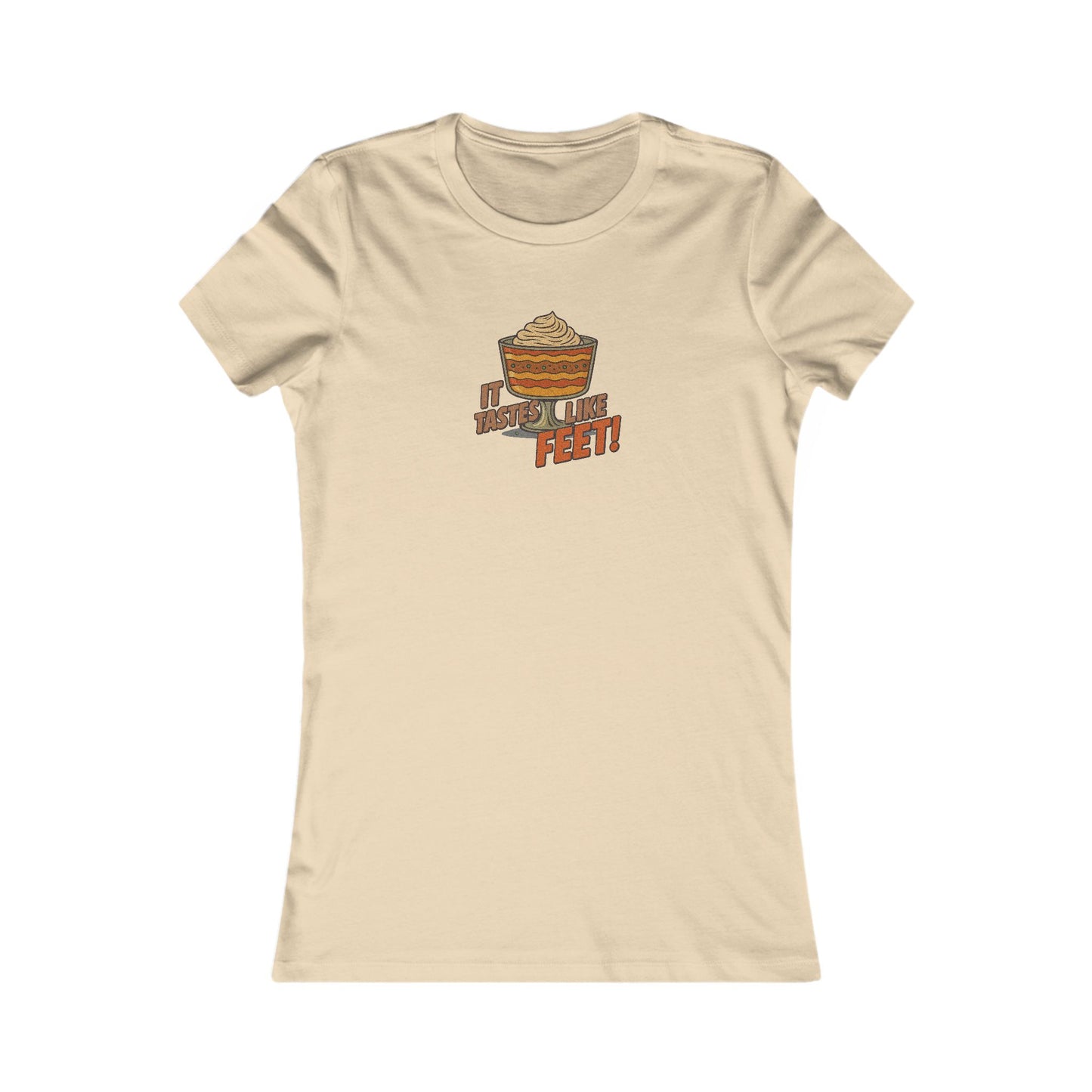 It Tastes Like Feet! — Thanksgiving Trifle Retro Women's Tee (Light)