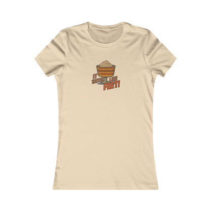 It Tastes Like Feet! — Thanksgiving Trifle Retro Women's Tee (Light)