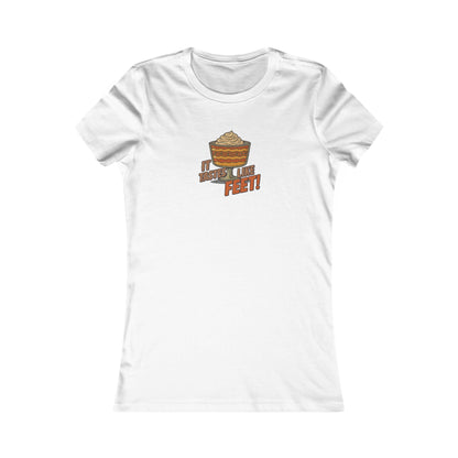 It Tastes Like Feet! — Thanksgiving Trifle Retro Women's Tee (Light)