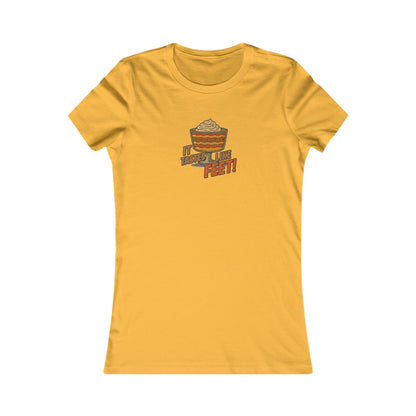 It Tastes Like Feet! — Thanksgiving Trifle Retro Women's Tee (Light)
