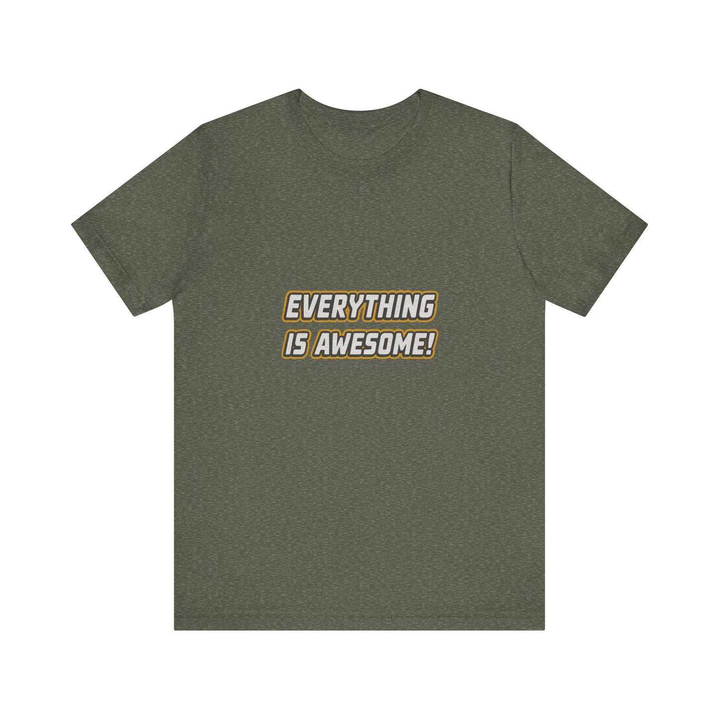 Everything is Awesome! — The LEGO Movie-Inspired Retro Tee (Dark)