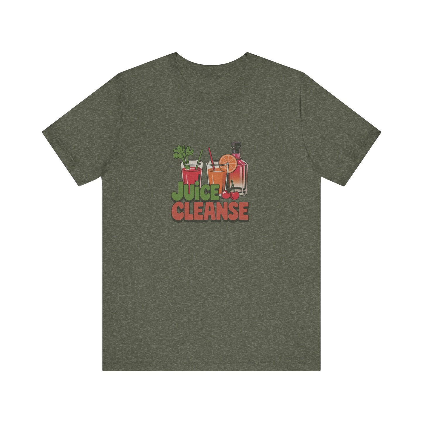 Juice Cleanse Liquid Diet — Boozy Brunch Retro Tee (Dark)