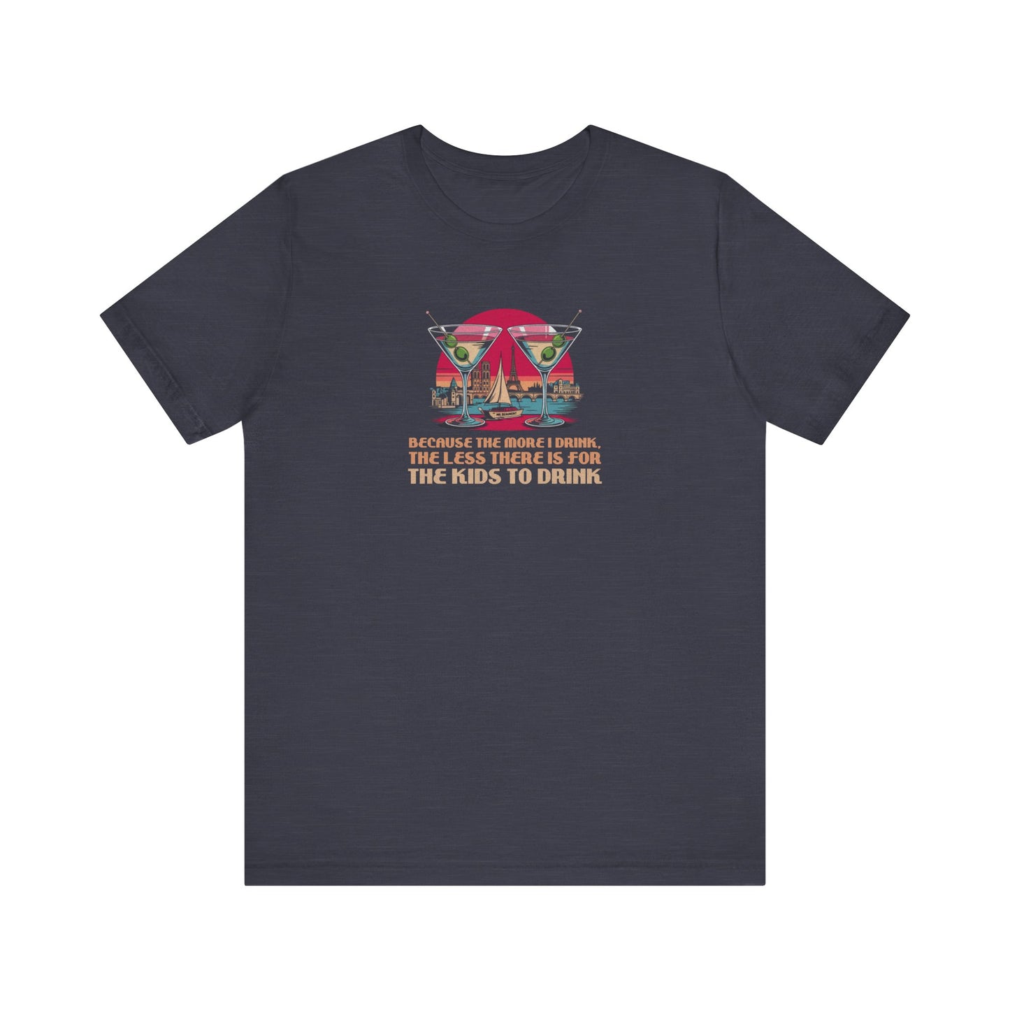Open Bar (for the Kids) — Friends Retro Tee (Dark)