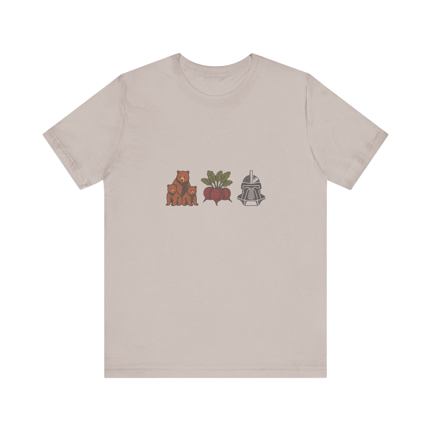 Bears, Beets, Battlestar (Icons) — Retro Tee (Light)