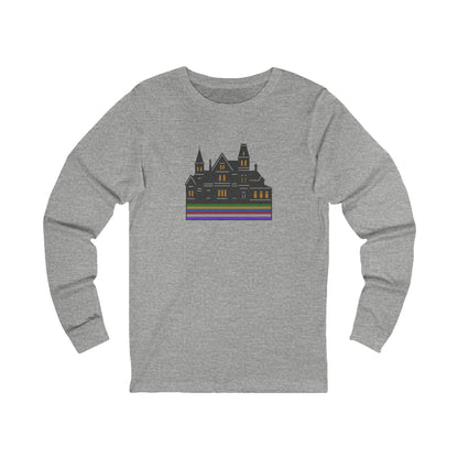 Welcome to Hill House (Off Route 41) — Clue Retro Long Sleeve (Light)