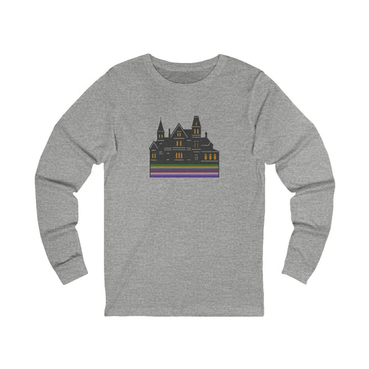 Welcome to Hill House (Off Route 41) — Clue Retro Long Sleeve (Light)