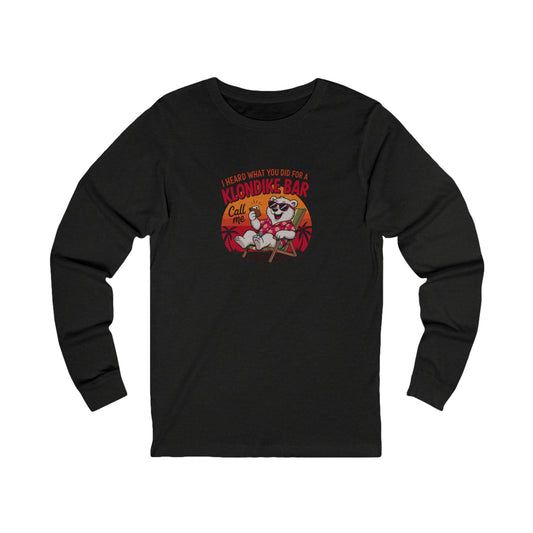 What You Did for a Klondike Bar — Retro Long Sleeve (Dark)