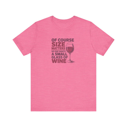 Big Glass Energy — Wine Lover Retro Tee (Light)