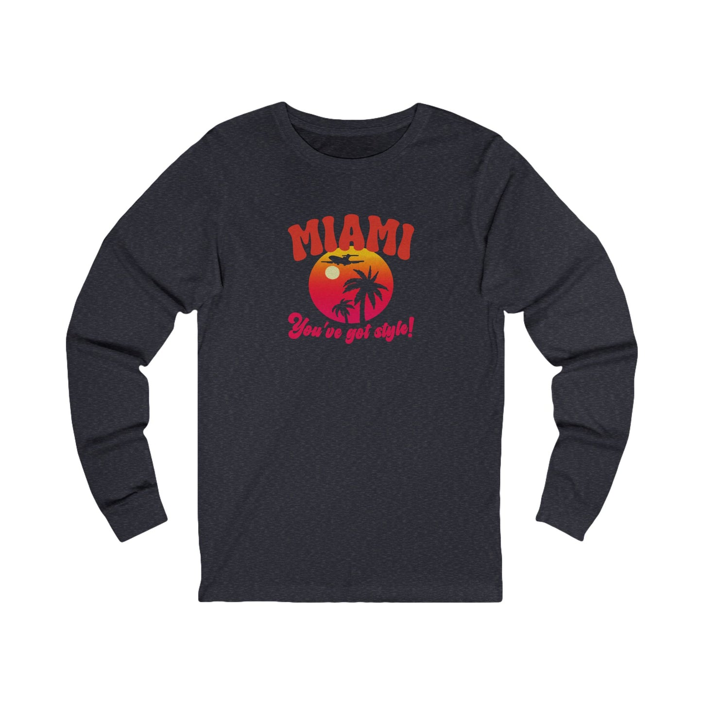 Miami, You've Got Style! — Golden Girls Retro Long Sleeve (Dark)