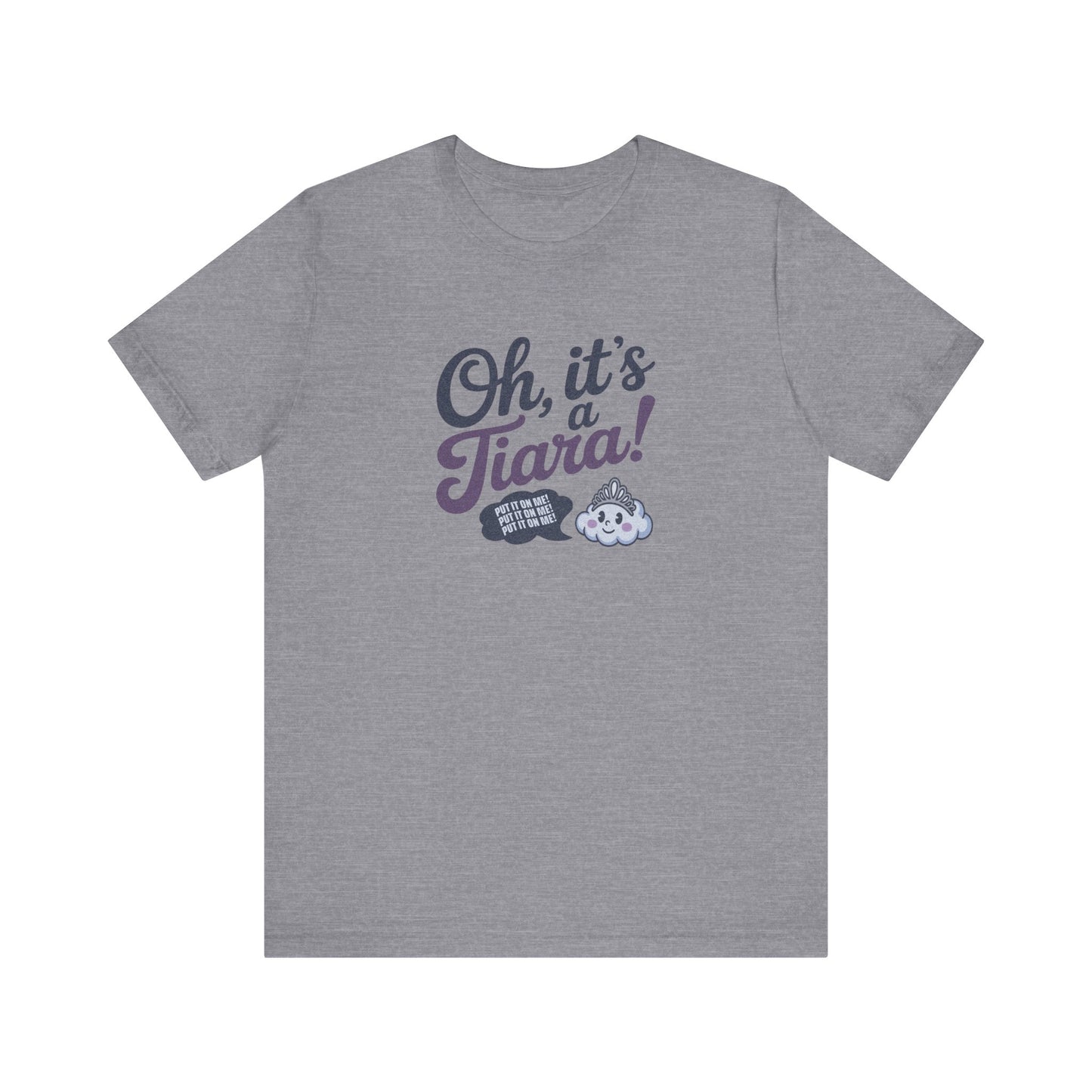 Oh, It’s a Tiara! (Put It On Me!) — Amy Farrah Fowler Retro Tee (Light)