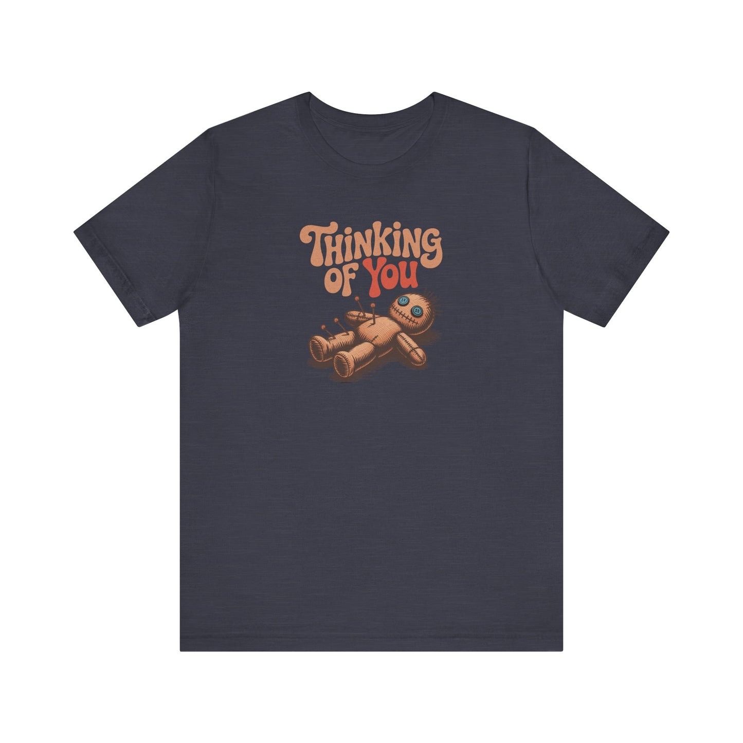 The Voodoo That You Do, So Well — Retro Voodoo Doll Tee (Dark)