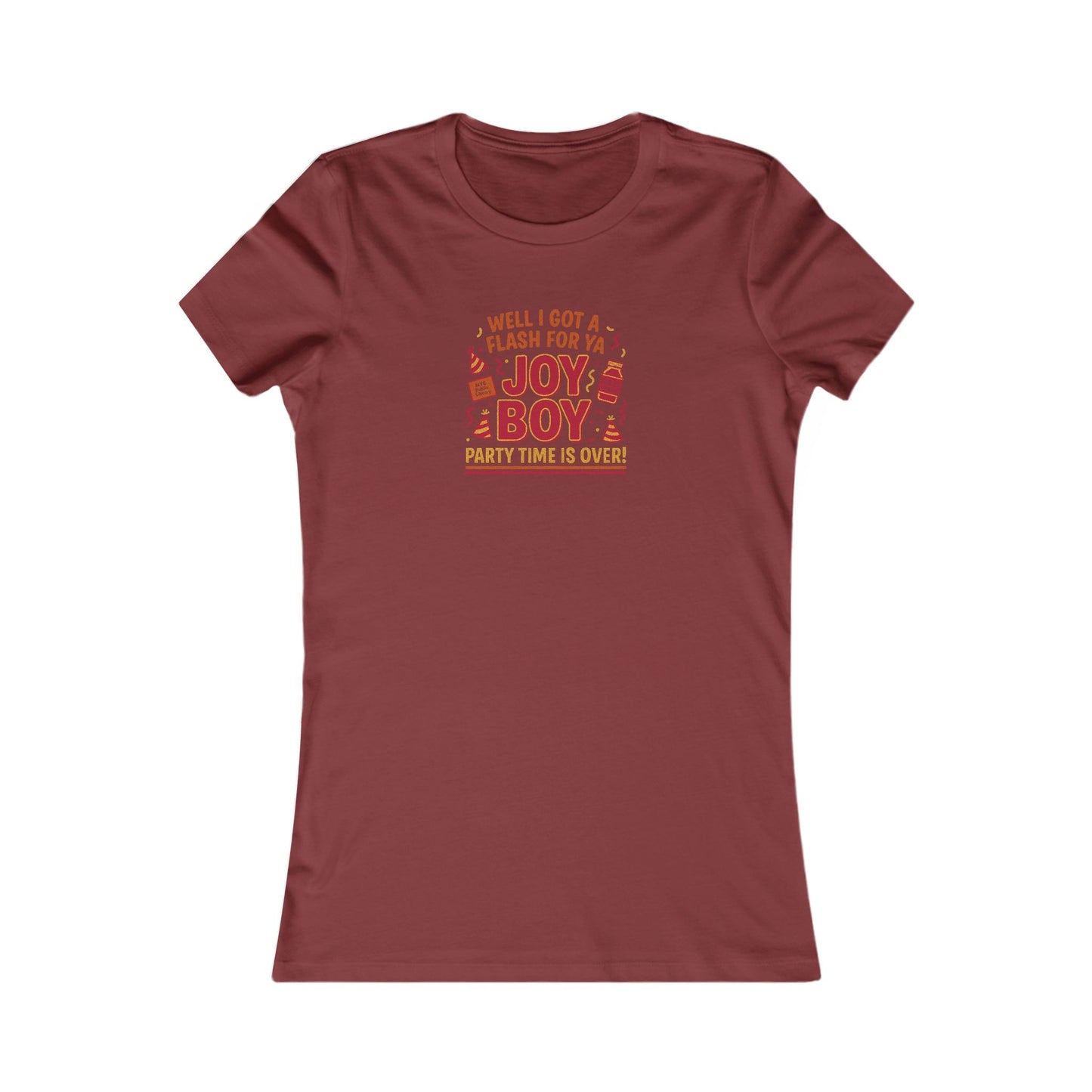 Joy Boy — Seinfeld Library Investigator Women's Tee (Dark)