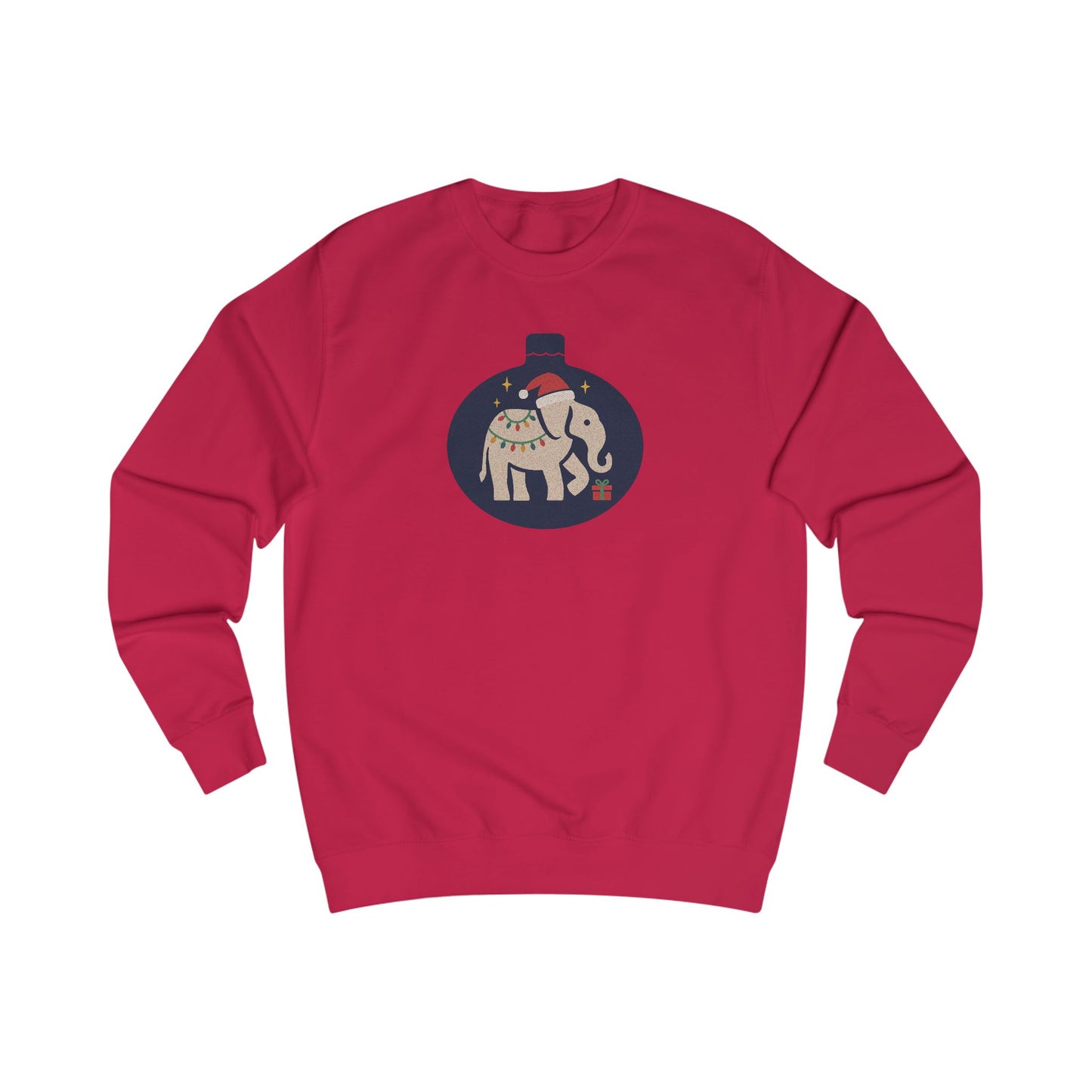 White Elephant Season — Retro Christmas Graphic Sweatshirt (Light)