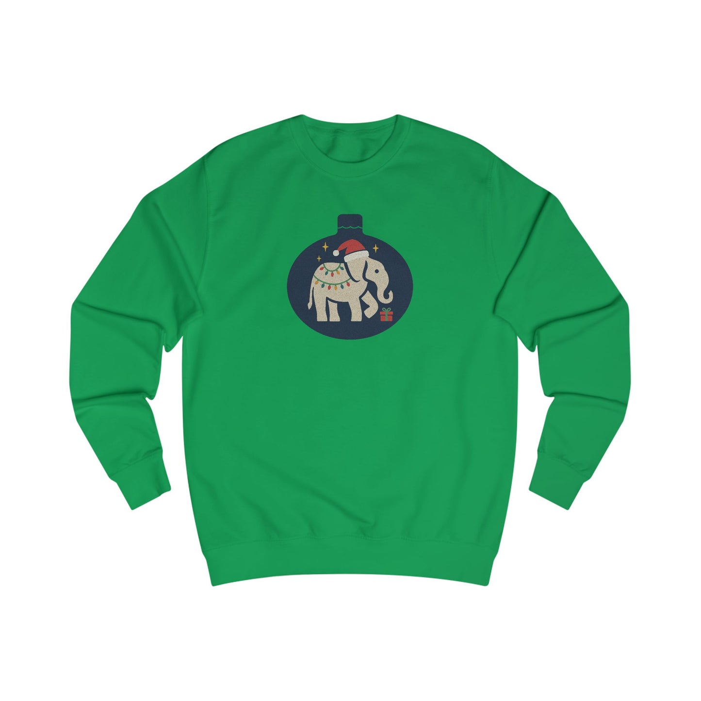 White Elephant Season — Retro Christmas Graphic Sweatshirt (Light)