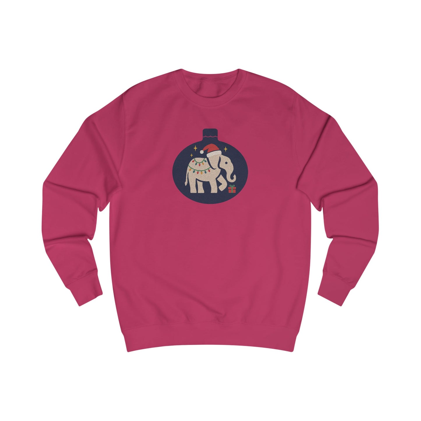 White Elephant Season — Retro Christmas Graphic Sweatshirt (Light)