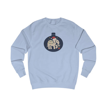 White Elephant Season — Retro Christmas Graphic Sweatshirt (Light)
