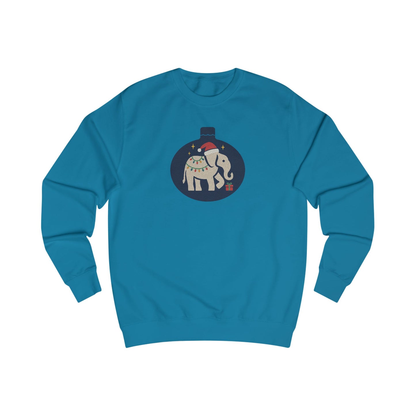 White Elephant Season — Retro Christmas Graphic Sweatshirt (Light)