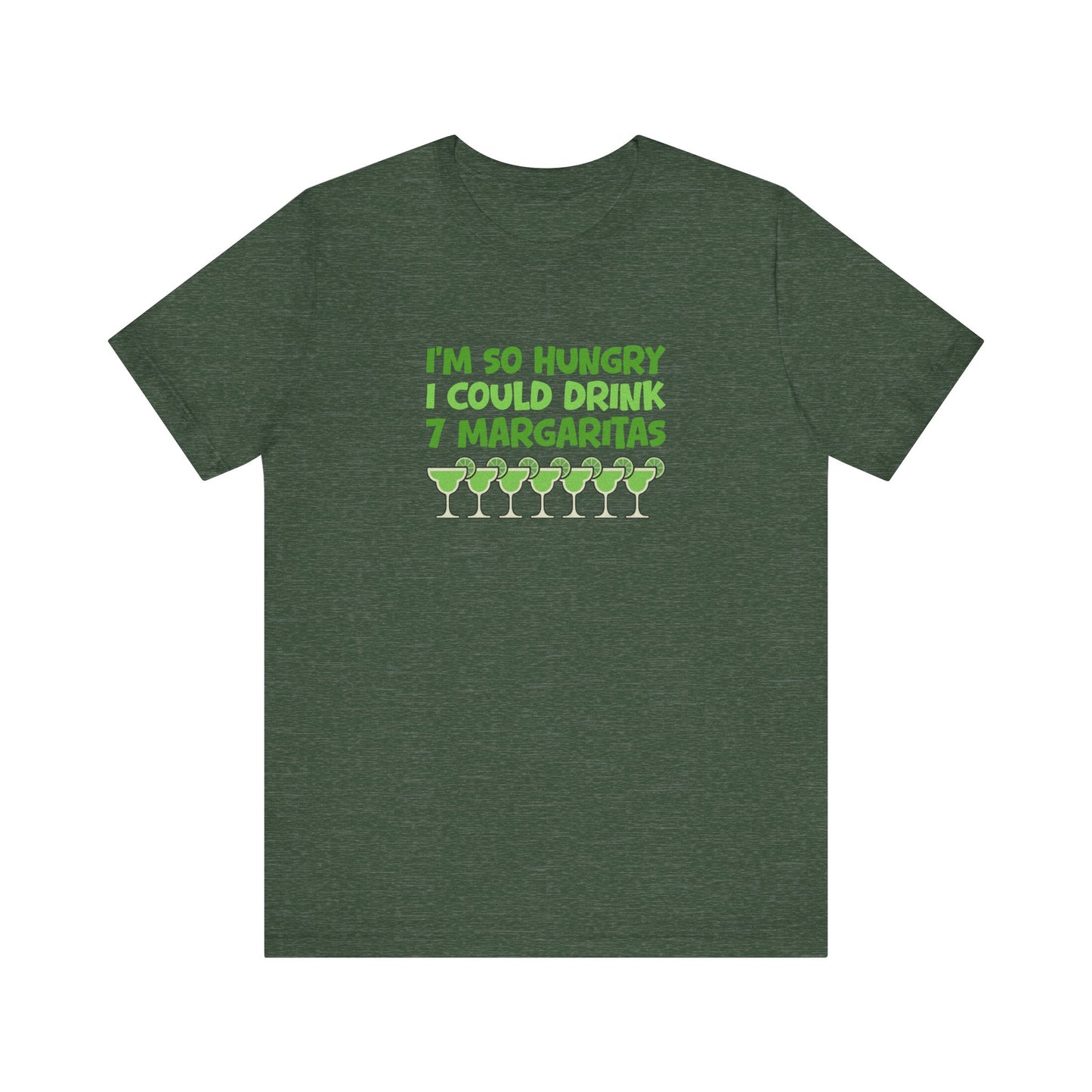 I’m So Hungry I Could Drink 7 Margaritas – Retro Tee (Dark)